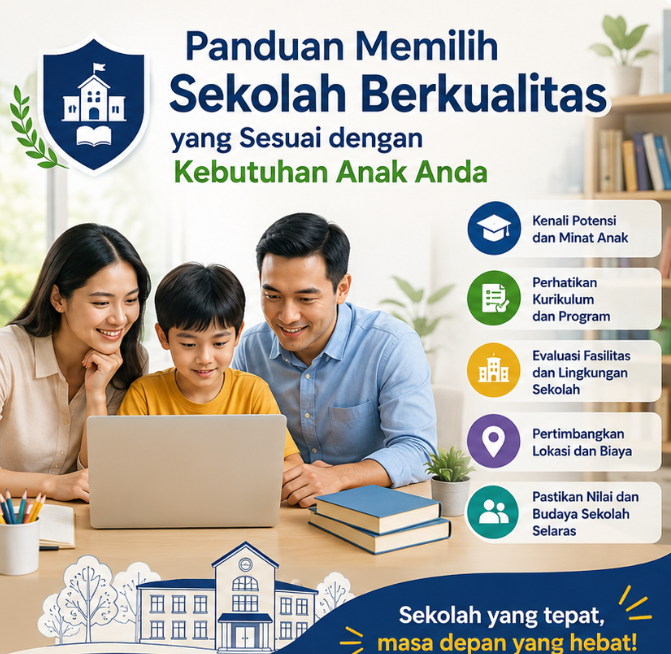 Tips memilih sekolah